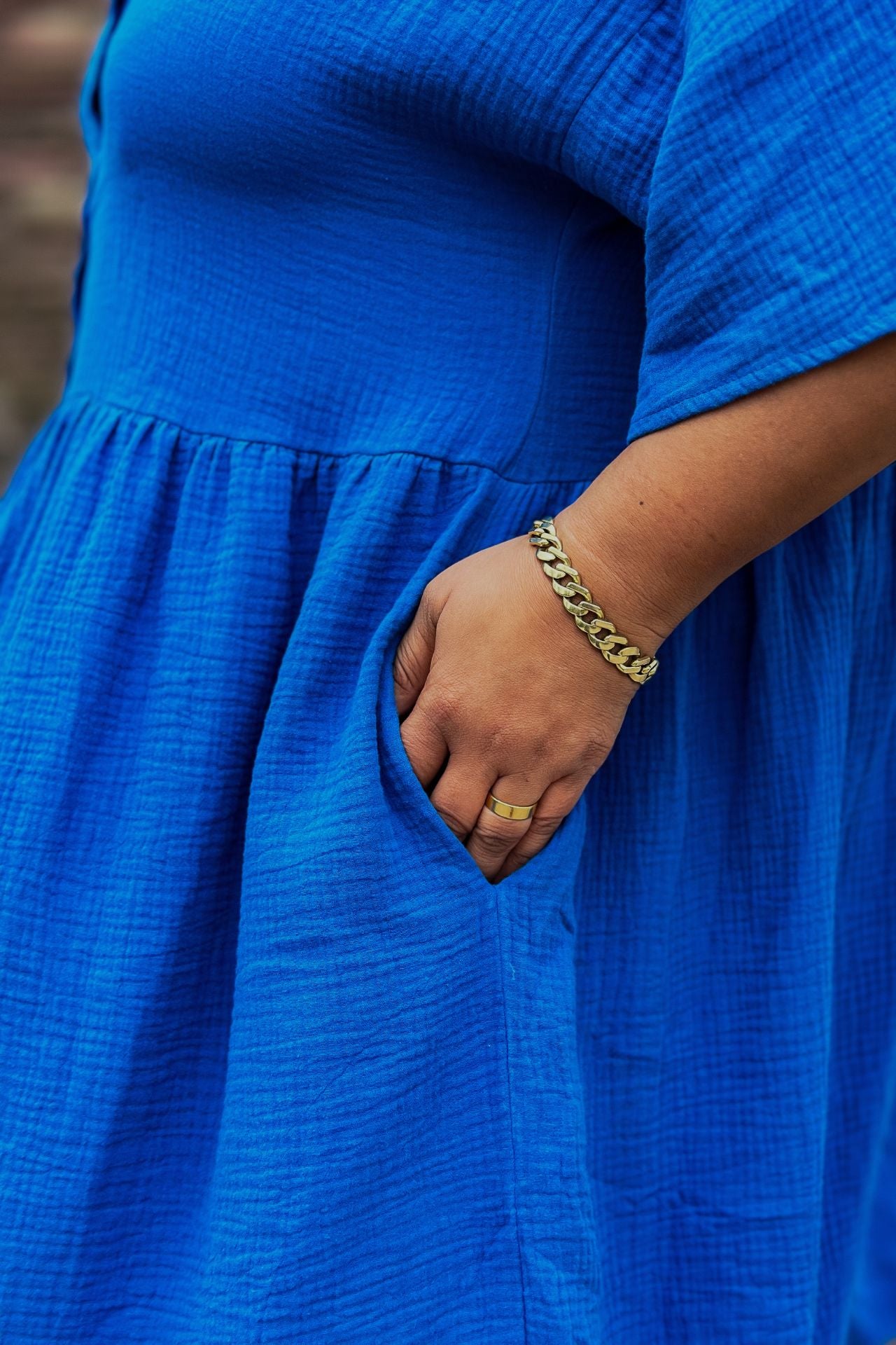 Dress Melly Blau