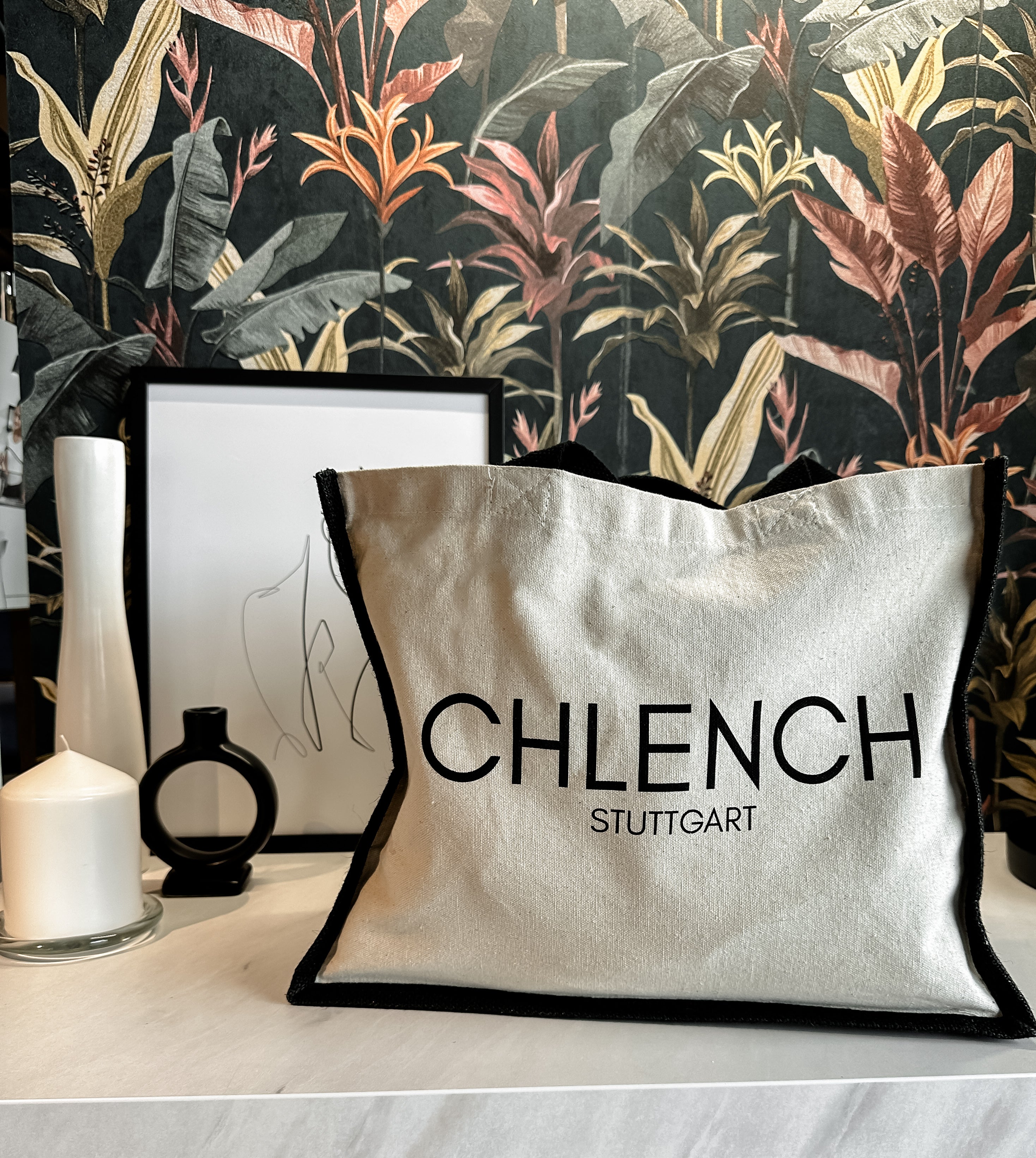 Canvas Shopper mit Logo